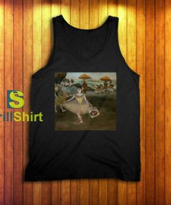 Edgar Degas Dancer With A Bouquet Tank Top