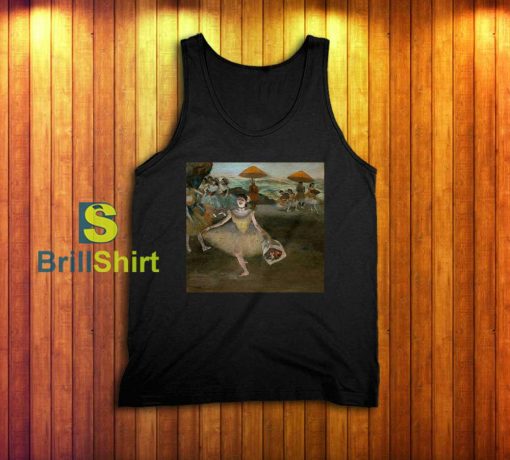 Edgar Degas Dancer With A Bouquet Tank Top