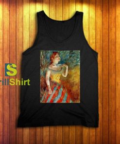 Edgar Degas Singer In Green Tank Top