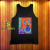 Henri Matisse Baby Blue Flower Tank Top