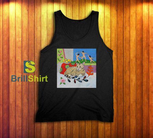 Henri Matisse Cat Between Dancers Tank Top