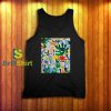 Henri Matisse Colourful Leaf Tank Top