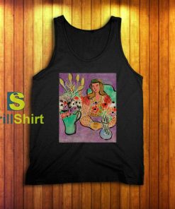 Henri Matisse Flower Watch Girl Tank Top