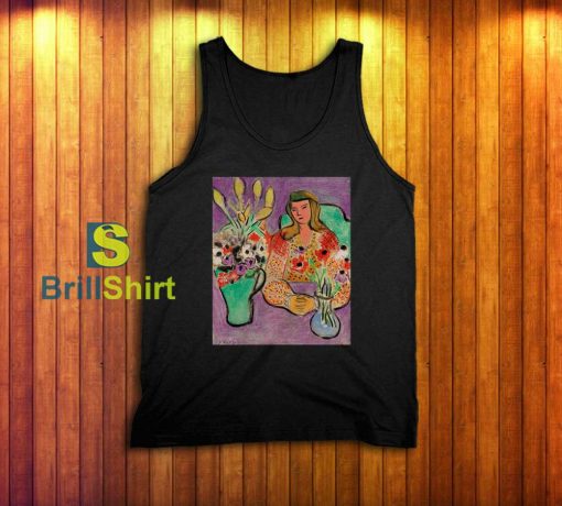 Henri Matisse Flower Watch Girl Tank Top