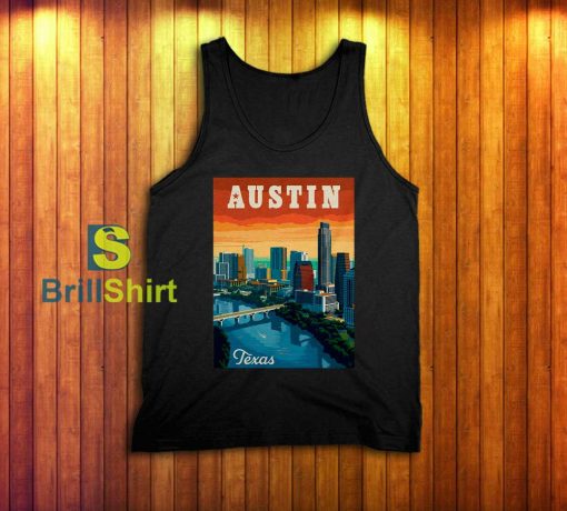 Travel Austin Taxes Tank Top