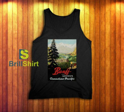 Travel Banff Vintage Canadian Tank Top