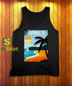 Travel Jamaica Beautiful Beach Tank Top