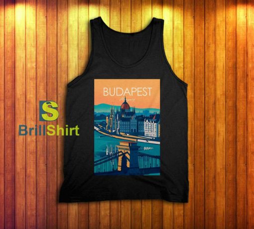 Travel Budapest Hungary Tank Top