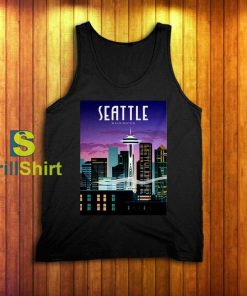 Travel Seattle Washington Tank Top