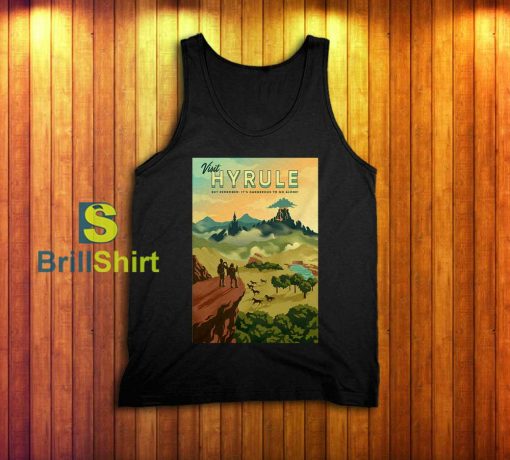 Travel Visit Hyrule Tank Top