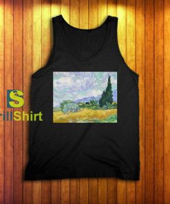 Van Gogh Beautiful Wheatfield Tank Top