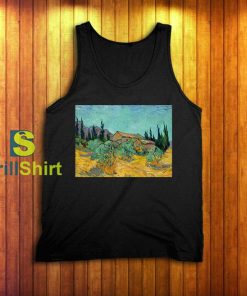 Van Gogh Garden In Back Yard Tank Top