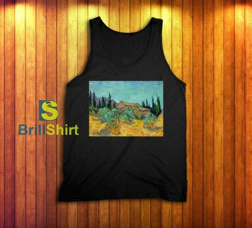 Van Gogh Garden In Back Yard Tank Top