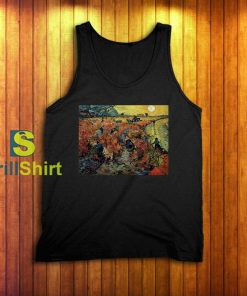 Van Gogh Red Vineyards At Arles Tank Top