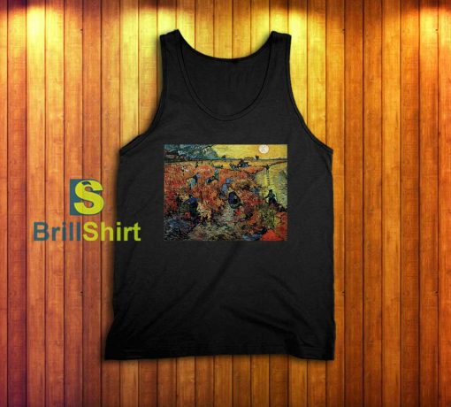 Van Gogh Red Vineyards At Arles Tank Top