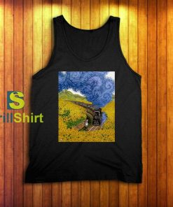 Van Gogh Smoke In The Middle Tank Top