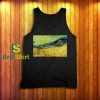 Van Gogh Wheatfield With Reaper Tank Top