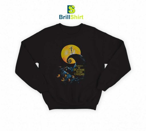 The Nightmare Before Christmas Movie Poster Sweatshirt