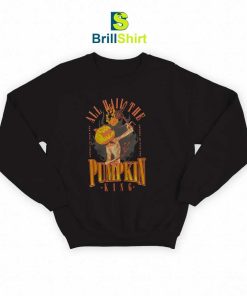 The Nightmare Before Christmas Pumpkin King Flame Sweatshirt