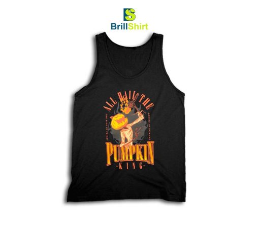 The Nightmare Before Christmas Pumpkin King Flame Tank Top