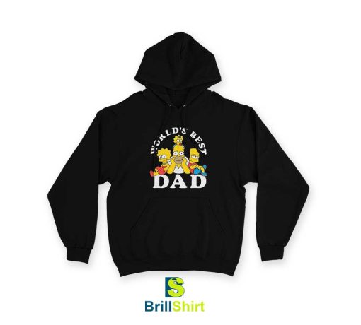 The Simpsons Father's Day World's Best Dad Hoodie