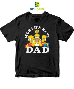 The Simpsons Father's Day World's Best Dad T-Shirt