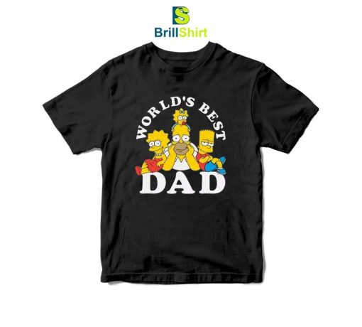 The Simpsons Father's Day World's Best Dad T-Shirt