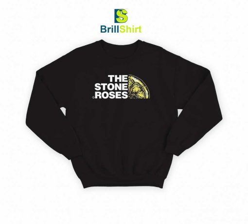 The Stone Roses Logo Black Sweatshirt