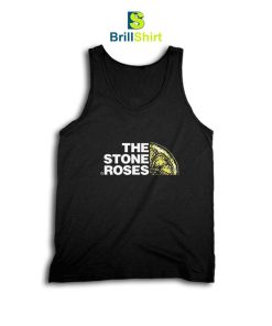 The Stone Roses Logo Black Tank Top