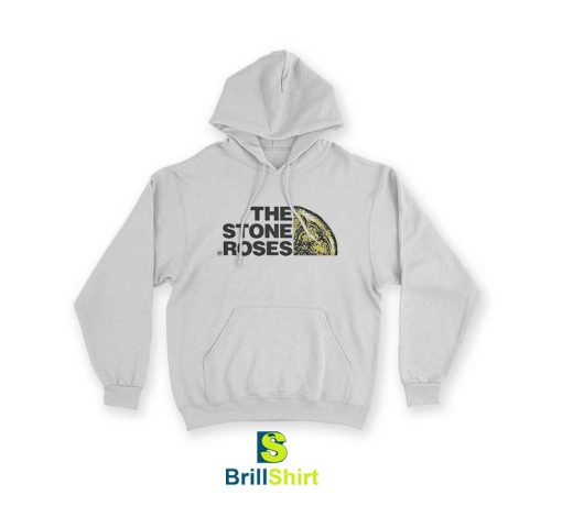 The Stone Roses Logo White Hoodie