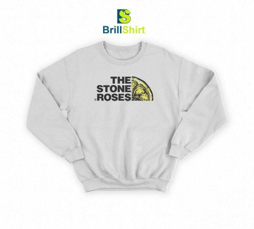 The Stone Roses Logo White Sweatshirt