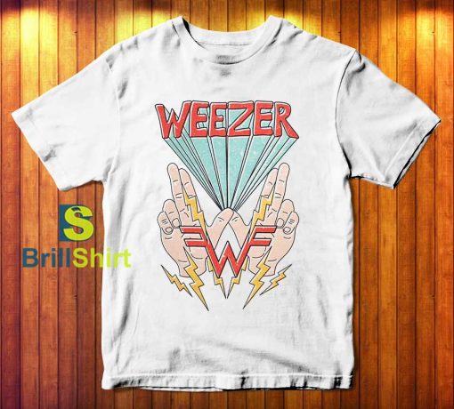 Weezer W Hand Shape T-Shirt