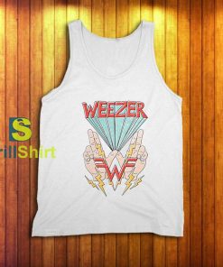 Weezer W Hand Shape Tank Top