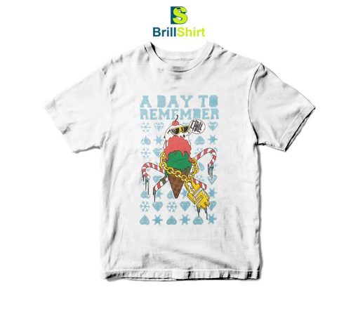 A Day To Remember Ice Cream Bling T-Shirt