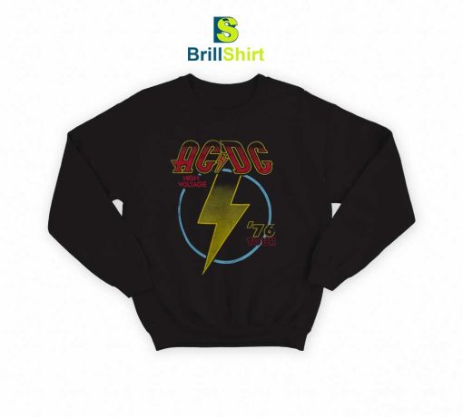 ACDC High Voltage '76 Tour Sweatshirt