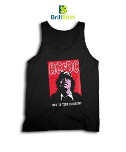 ACDC Lock Up Your Daughters Angus Tank Top