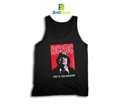 ACDC Lock Up Your Daughters Angus Tank Top