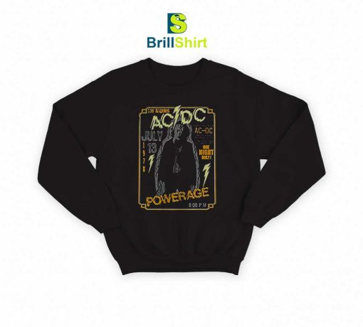 ACDC One Night Only Sweatshirt