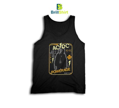 ACDC One Night Only Tank Top