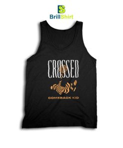 Comeback Kid Crossed Black Tank Top