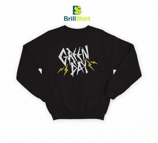 Green Day Bolt Logo Sweatshirt