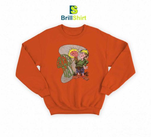 Green Day Brain Boy Sweatshirt