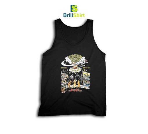 Green Day Dookie Dog Tank Top