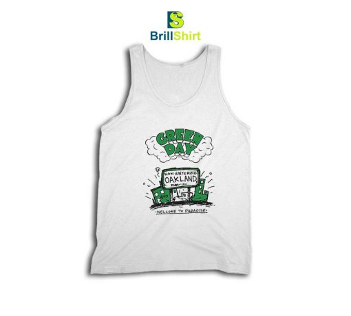 Green Day Welcome To Paradise Tank Top