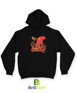 Chili Pepper Red Hot Octopus Hoodie