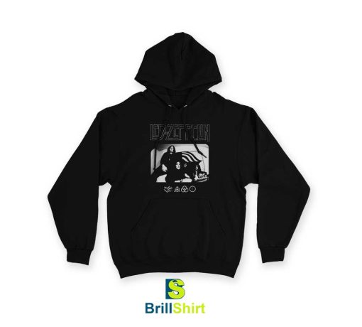 Led Zeppelin Icon Logo Photo Hoodie