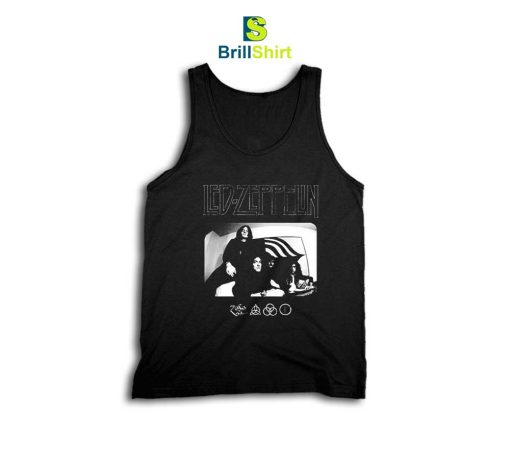 Led Zeppelin Icon Logo Photo Tank Top