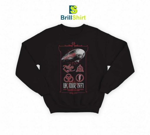 Led Zeppelin Uk Tour 1971 Sweatshirt