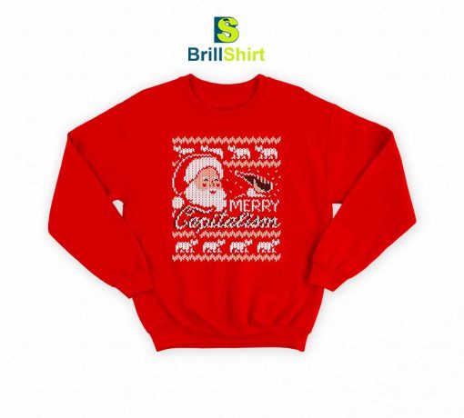 Merry Capitalism Christmas Sweatshirt