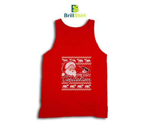 Merry Capitalism Christmas Tank Top